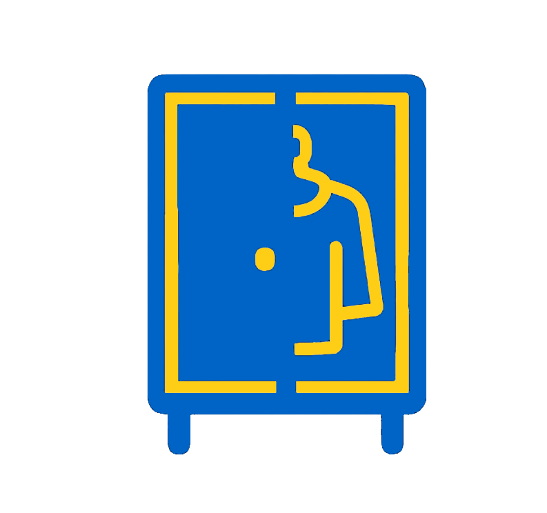 أيقونة الخزانة الرقمية - Digital Wardrobe Icon